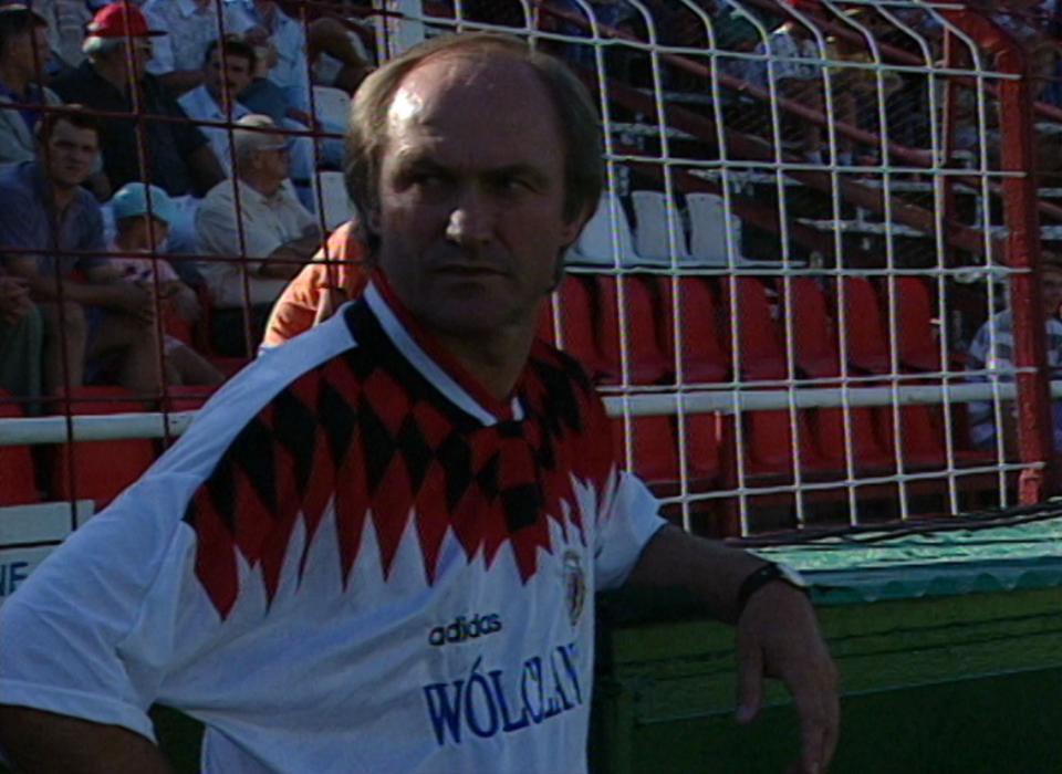 Widzew Łódź - Bangor City FC 1:0 (22.08.1995) Franciszek Smuda