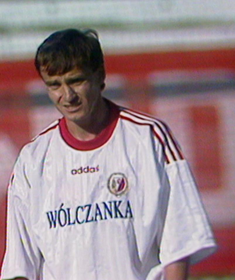 Widzew Łódź - Bangor City FC 1:0 (22.08.1995) Marek Koniarek