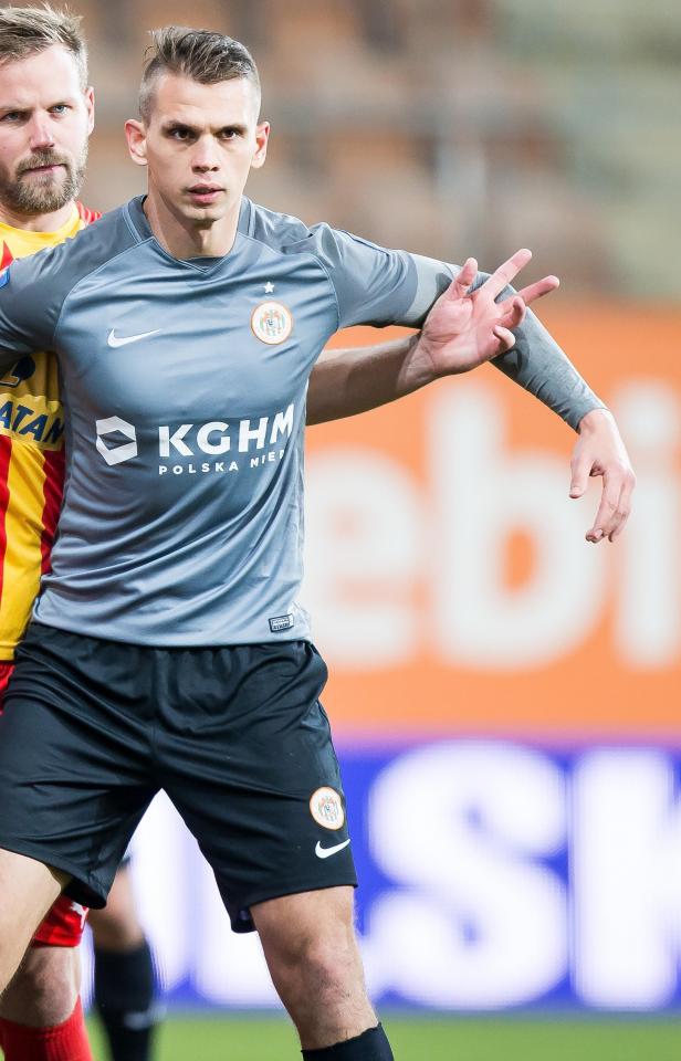 Zagłębie Lubin - Korona Kielce 0:1 (26.10.2017) Bartosz Kopacz