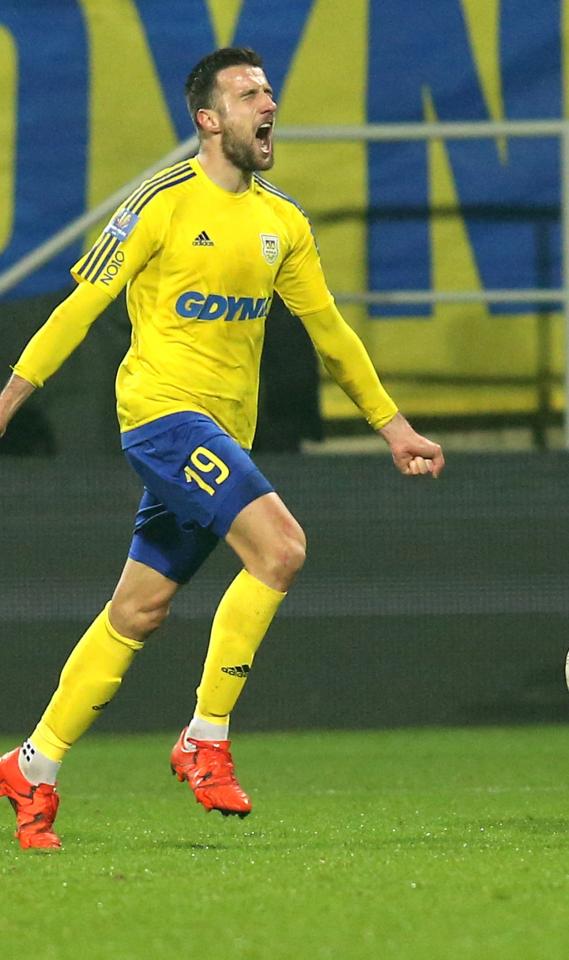 Filip Jazvić (Arka Gdynia - Chrobry Głogów 1:1, 29.11.2017)