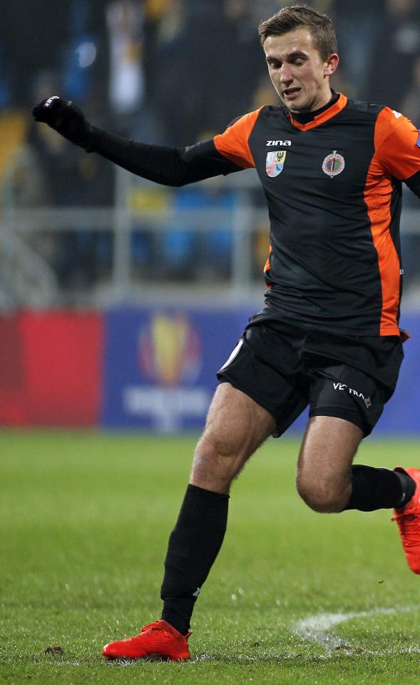 Damian Kowalczyk (Arka Gdynia - Chrobry Głogów 1:1, 29.11.2017)