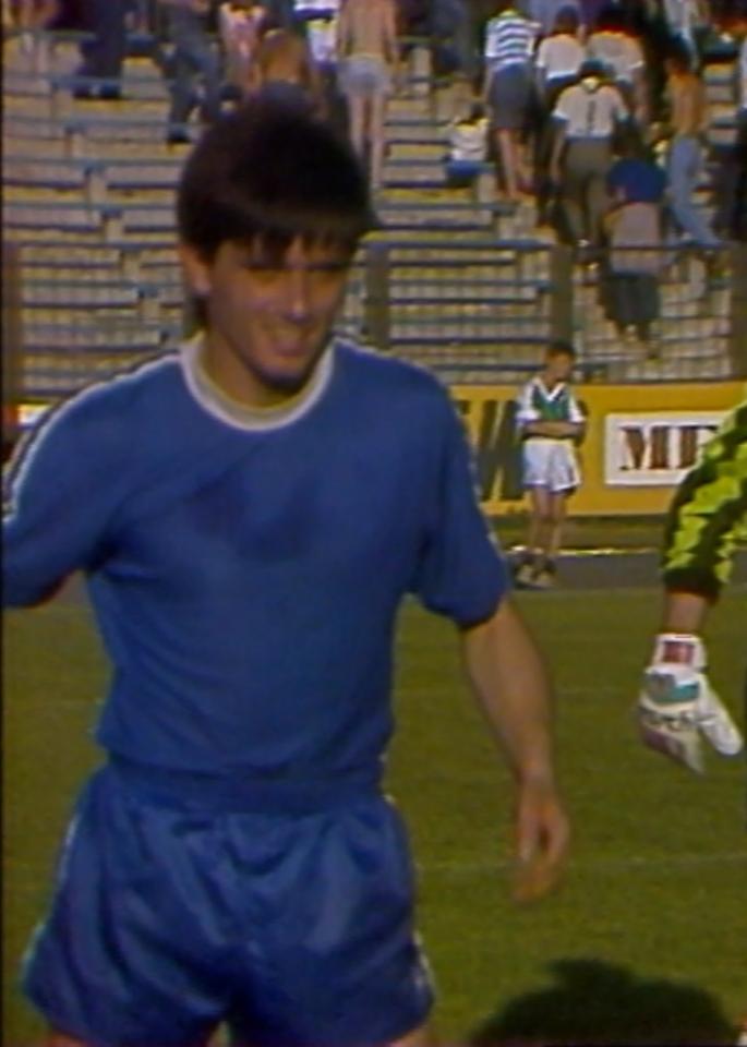 Waldemar Fornalik (Ruch Chorzów - Legia Warszawa 0:3, 08.07.1989)
