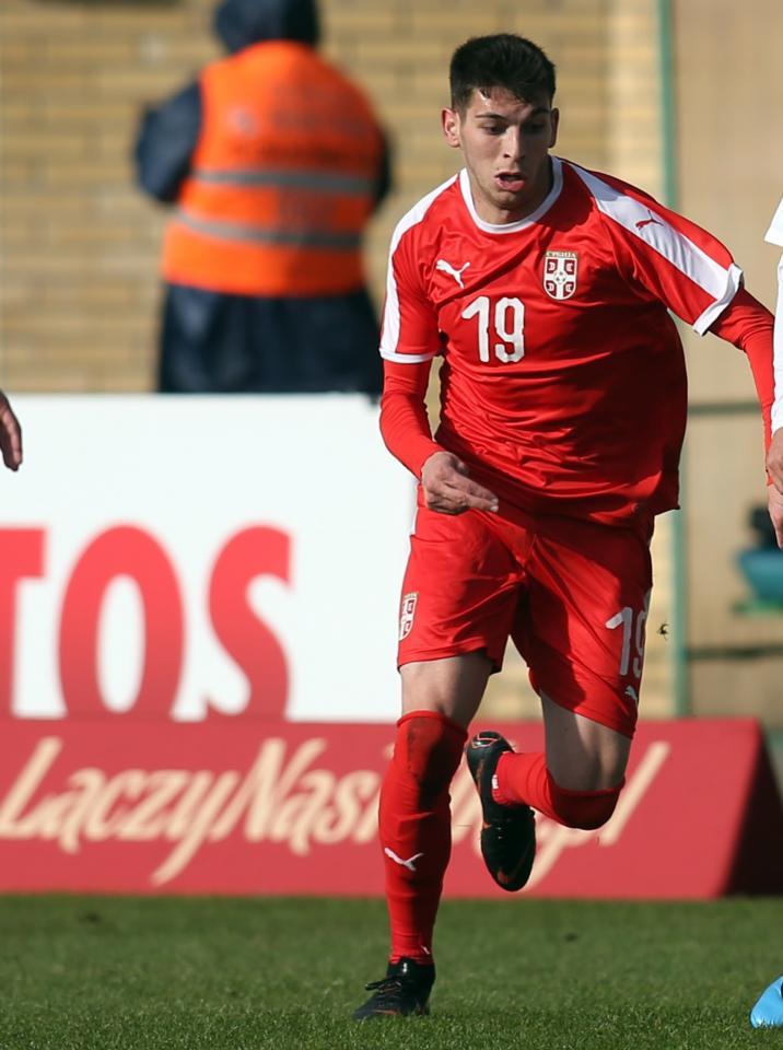 Polska - Serbia 0:2 (26.03.2019) U21 Lazar Randelović