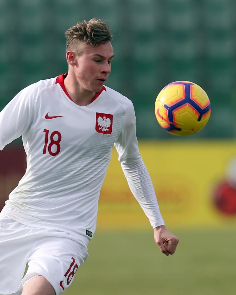 Polska - Serbia 0:2 (26.03.2019) U21 Szymon Żurkowski