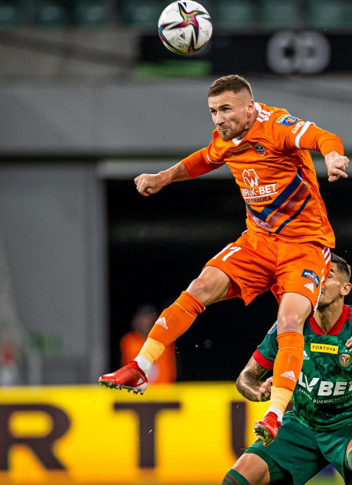 Śląsk Wrocław - Bruk-Bet Termalica Nieciecza 0:1 (23.09.2021) Muris Mesanovic