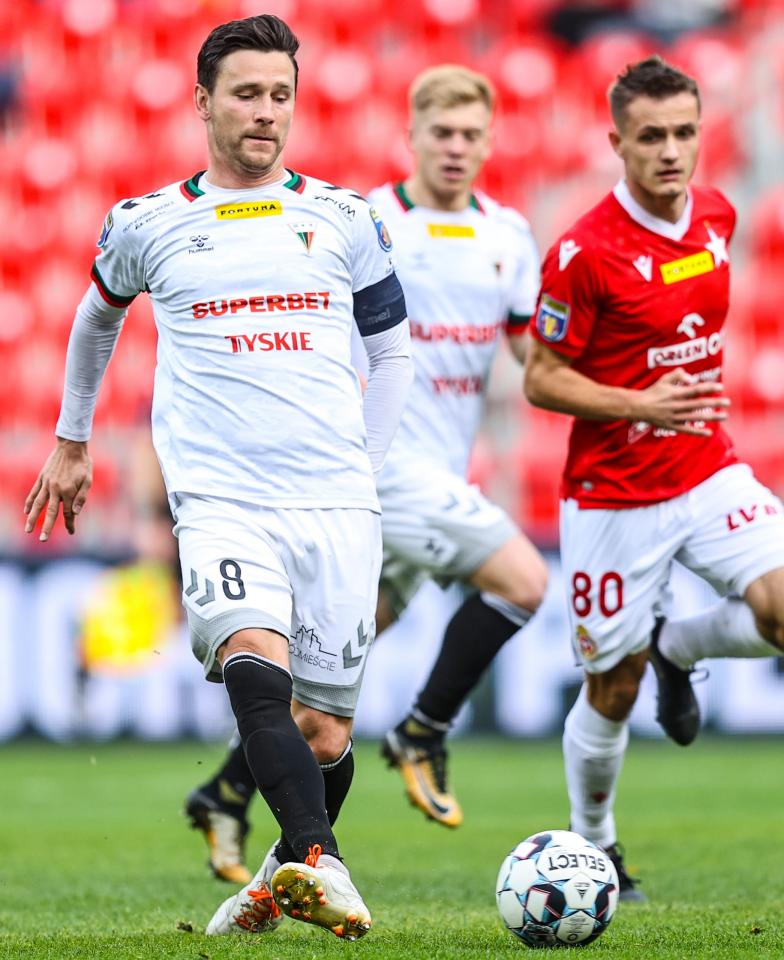 GKS Tychy - Wisła Kraków 1:3 (03.11.2021) Łukasz Grzeszczyk
