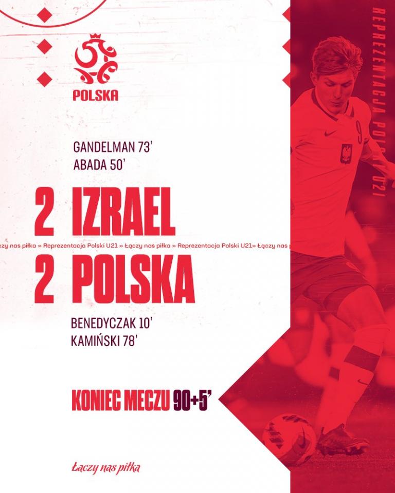 Izrael - Polska 2:2 U21 (25.03.2022)