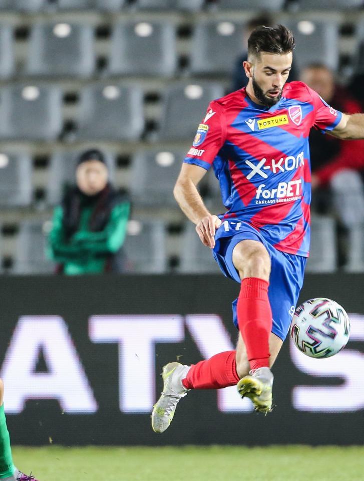 KKS Kalisz - Raków Częstochowa 1:2 (26.10.2021) Mateusz Wdowiak