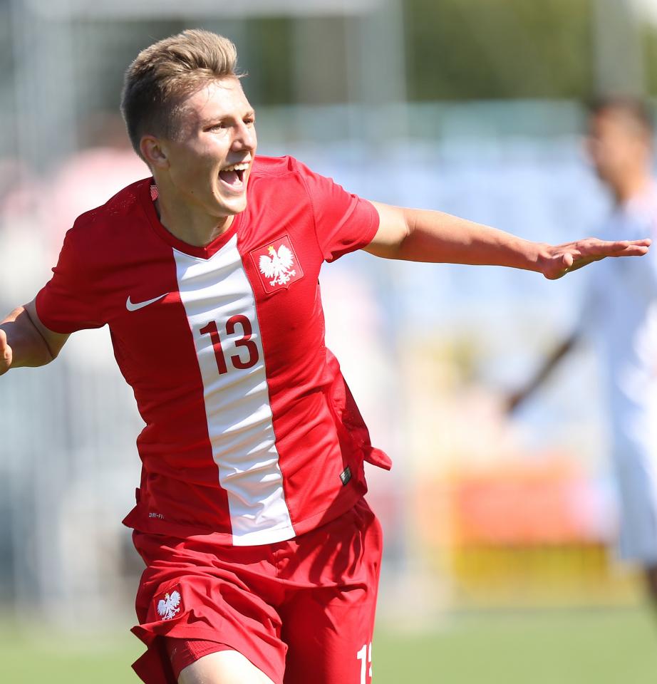 Polska - Łotwa 1:0 (01.09.2016) Adrian Benedyczak
