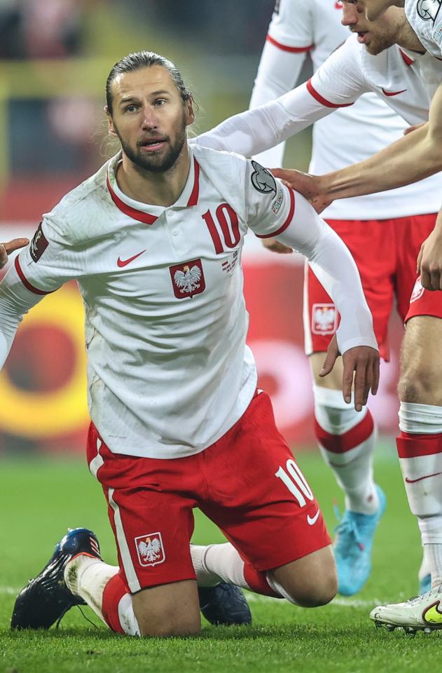 Grzegorz Krychowiak (Polska - Szwecja 2:0, 29.03.2022).