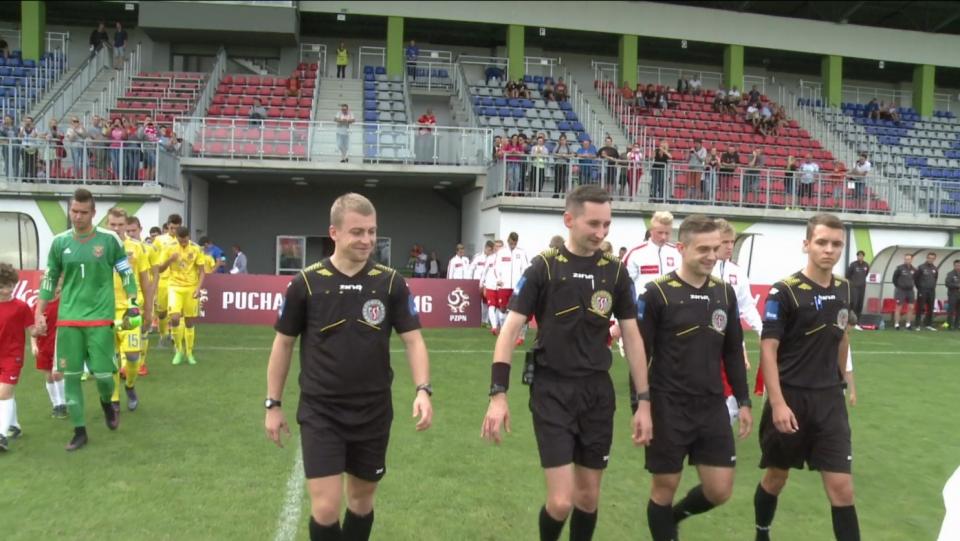Polska - Ukraina 2:1 U17 (03.09.2016) Sędzia Jacek Małyszek