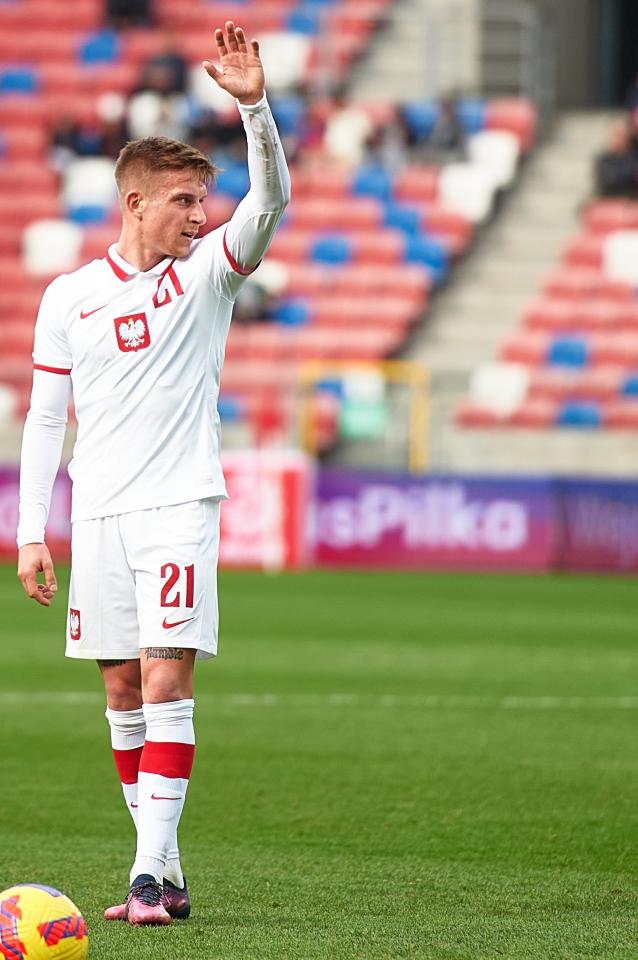 Polska - Węgry 1:1 (29.03.2022) Michał Skóraś
