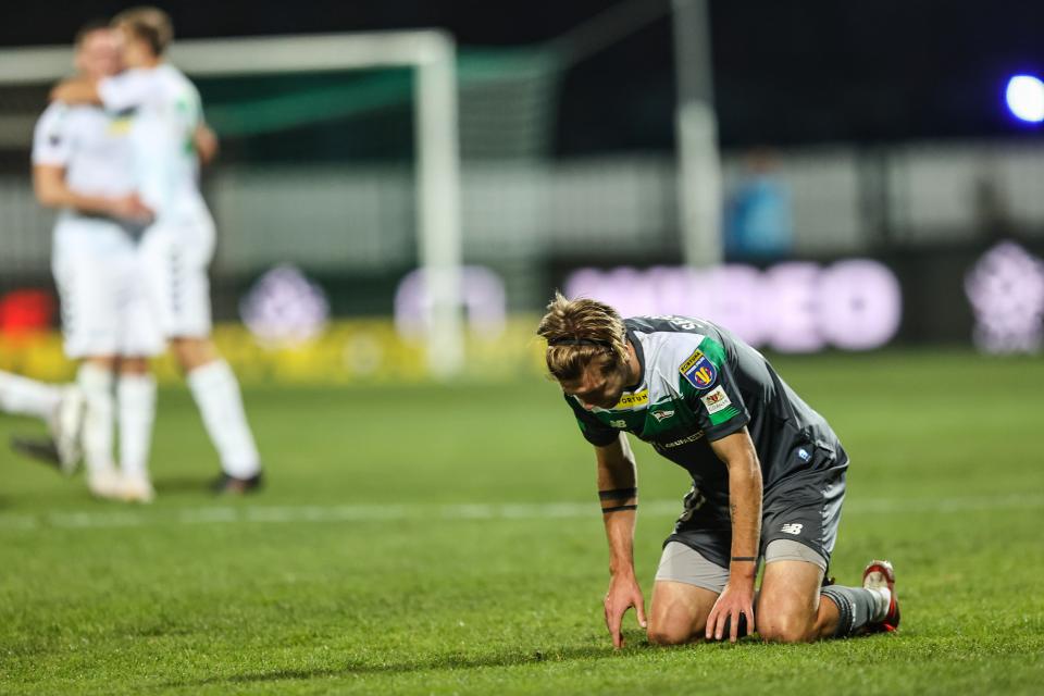 Świt Nowy Dwór Mazowiecki - Lechia Gdańsk 2:1 (26.10.2021) Kacper Sezonienko