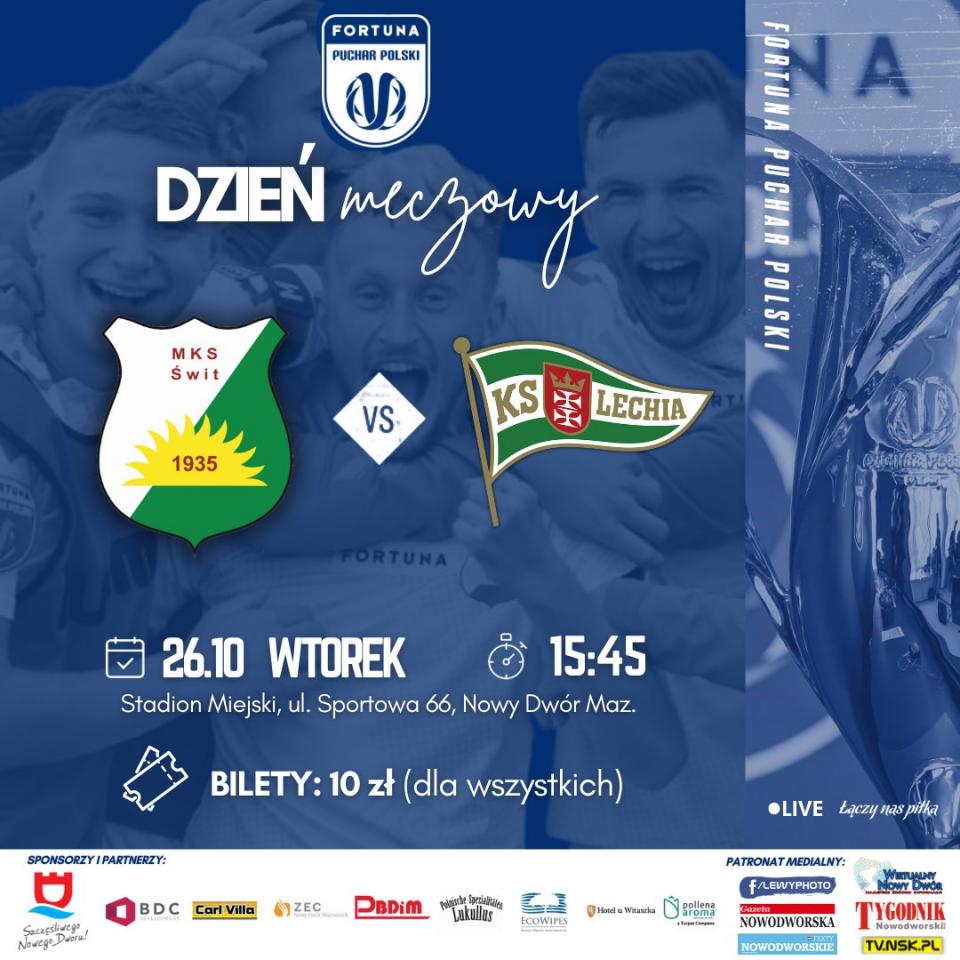 Świt Nowy Dwór Mazowiecki - Lechia Gdańsk 2:1 (26.10.2021)
