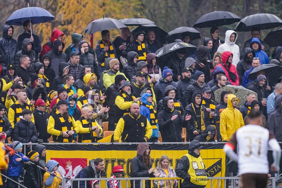 Wieczysta Kraków - Garbarnia Kraków 0:5 (02.11.2021)