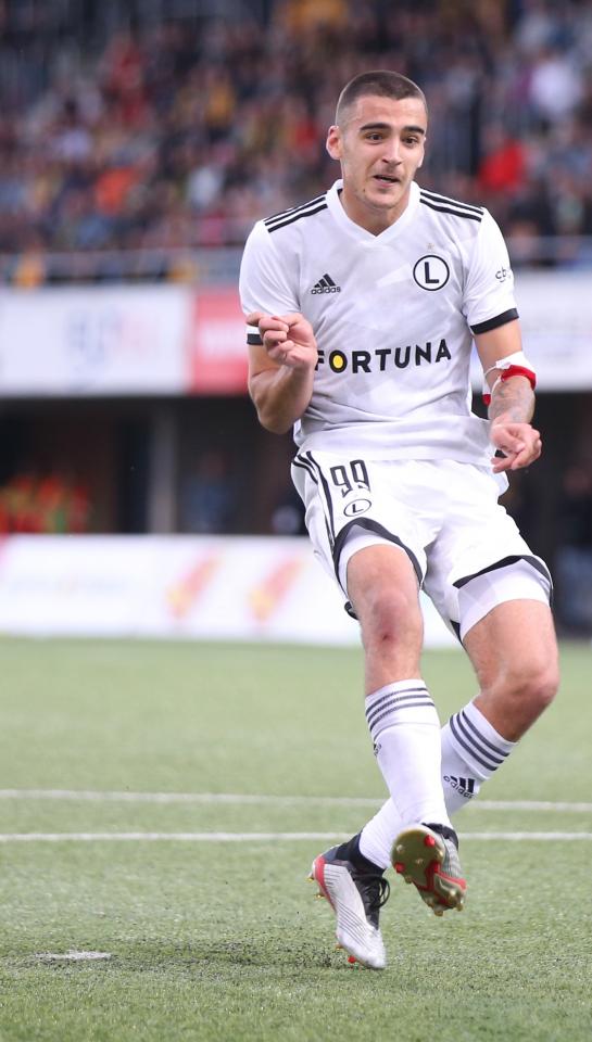 Sandro Kulenović (Kuopion Palloseura - Legia Warszawa 0:0, 01.08.2019)