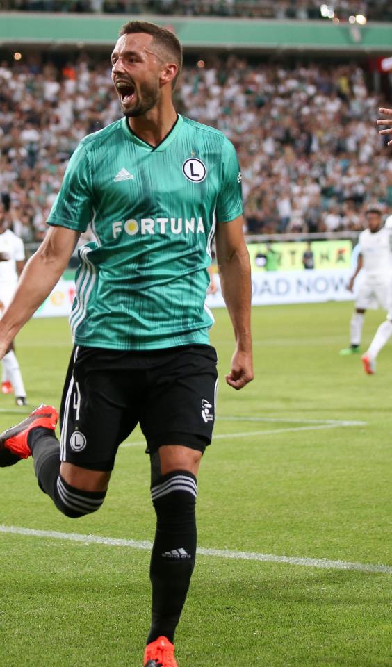 Mateusz Wieteska (Legia Warszawa - Kuopion Palloseura 1:0, 25.07.2019).