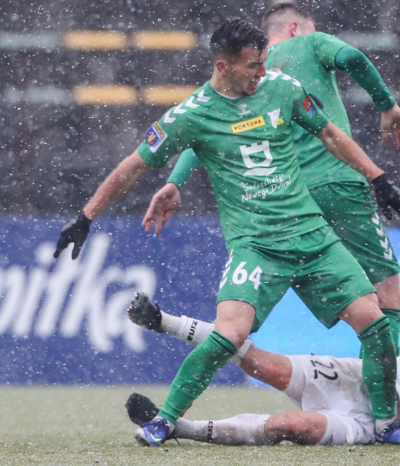 Olimpia Grudziądz - Świt Nowy Dwór Mazowiecki 3:3, k. 4-2 (30.11.2021) Łukasz Sosnowski