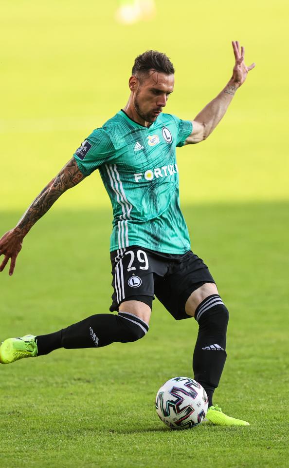 Marko Vešović (do meczu Legia Warszawa - Rangers FC 0:0, 22.08.2019).