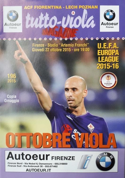 ACF Fiorentina - Lech Poznań 1:2 (22.10.2015)