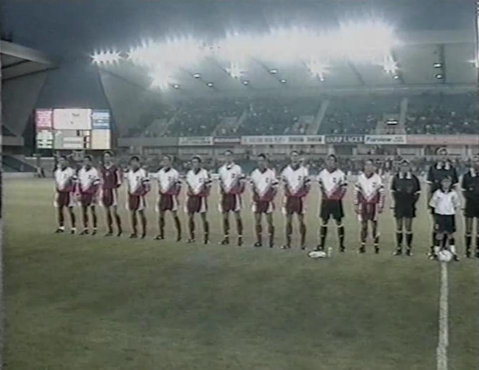 Anglia - Polska 1:2 U21 (07.09.1993).