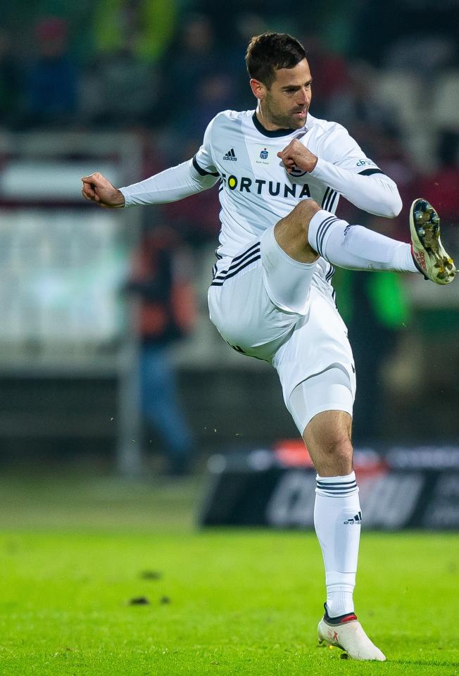 Iñaki Astiz (do meczu Spartak Trnava - Legia Warszawa 0:1, 31.07.2018).