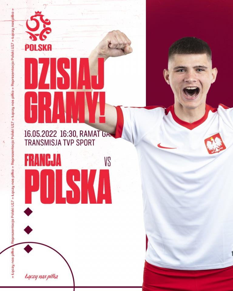 Francja - Polska 6:1 U17 (16.05.2022)