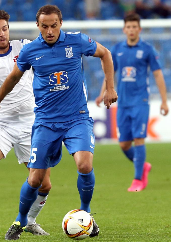 Lech Poznań - Belenenses Lizbona 0:0 (17.09.2015) Dariusz Dudka