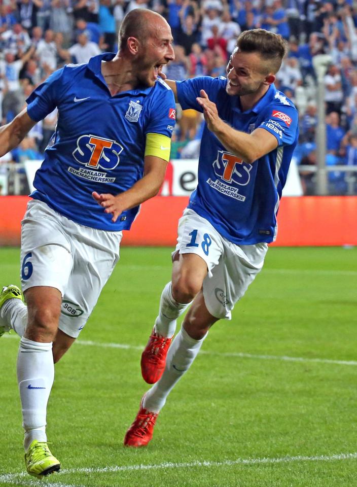 Lech Poznań - Videoton Székesfehérvár 3:0 (20.08.2015) Łukasz Trałka