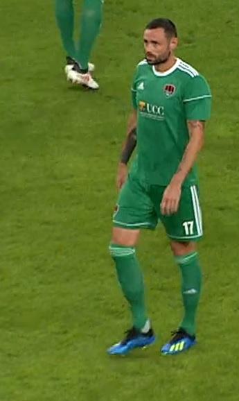 Damien Delaney (Legia Warszawa - Cork City 3:0, 17.07.2018).