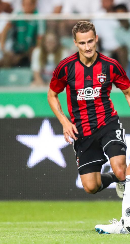 Erik Grendel (Legia Warszawa - Spartak Trnava 0:2, 24.07.2018)