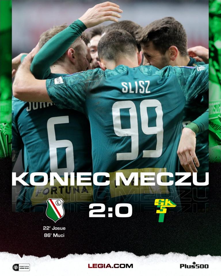 Legia Warszawa - Górnik Łęczna 2:0 (02.03.2022)