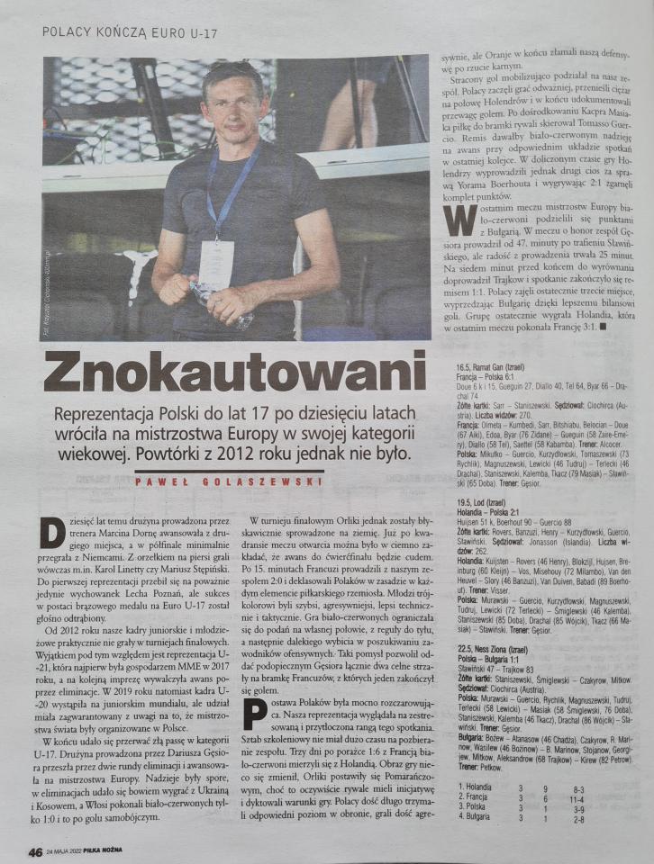 Polska - Bułgaria 1:1 U17 (22.05.2022) Piłka Nożna