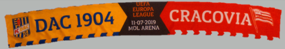 Szalik DAC Dunajská Streda - Cracovia 1:1 (11.07.2019)