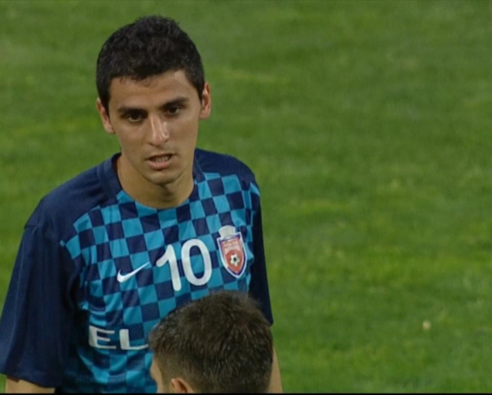 Gabriel Vașvari (FC Botoșani - Legia Warszawa 0:3, 23.07.2015).