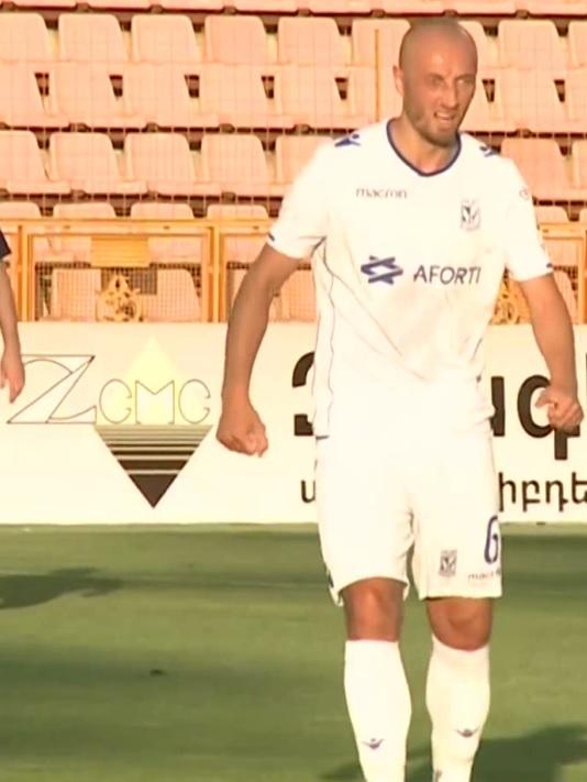 Gandzasar Kapan - Lech Poznań 2:1 (19.07.2018) Łukasz Trałka