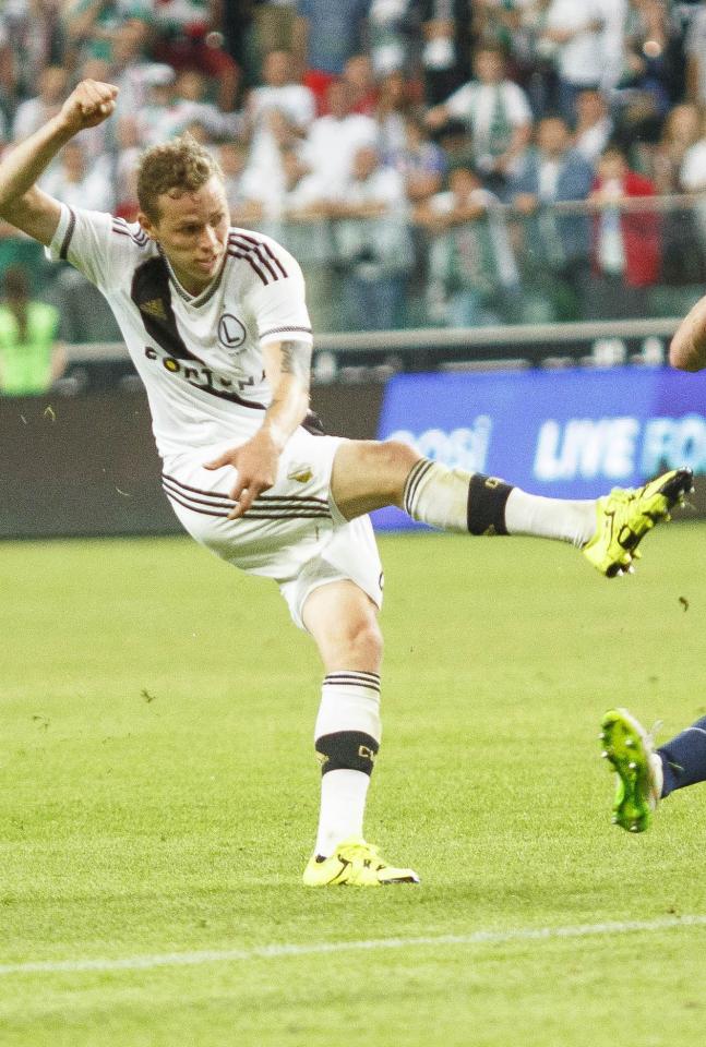 Ondrej Duda (Legia Warszawa - FC Botoșani 1:0, 16.07.2015).