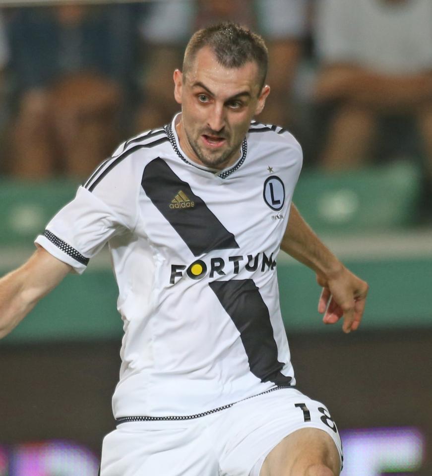 Michał Kucharczyk (Legia Warszawa, 2015).