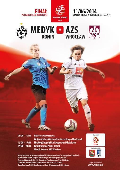 Plakat Medyk Konin - AZS Wrocław 3:2 (11.06.2014)