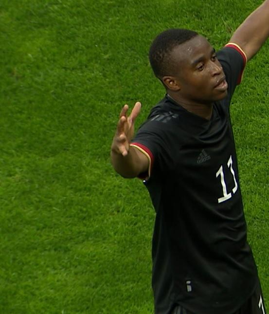 Polska - Niemcy 1:2 U21 (07.06.2022) Youssoufa Moukoko