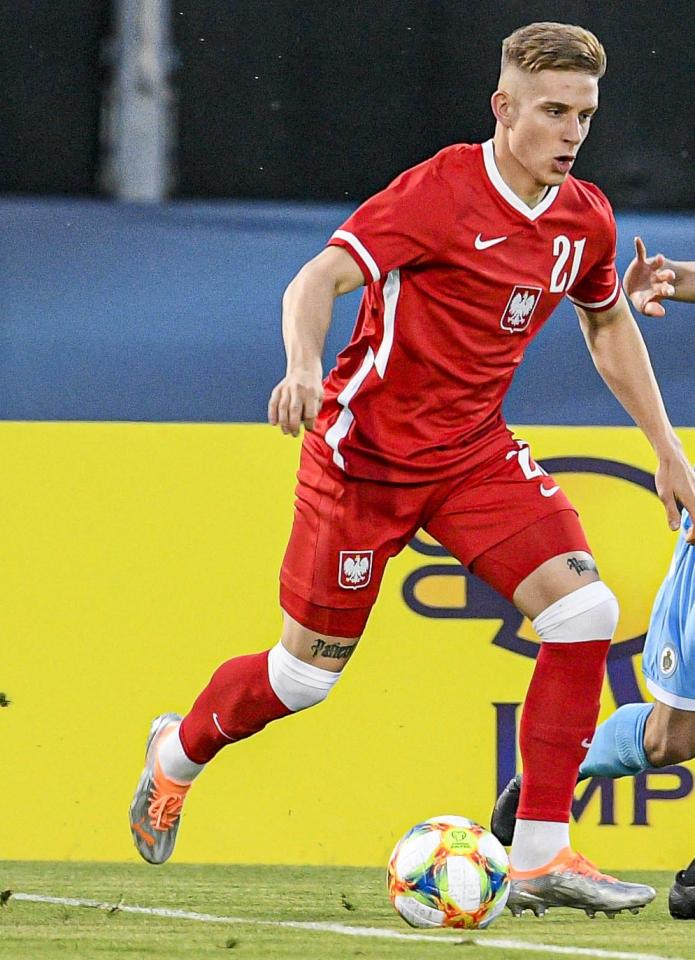 San Marino - Polska 0:5 U21 (02.06.2022) Michał Skóraś