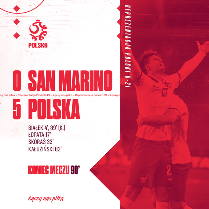 San Marino - Polska 0:5 U21 (02.06.2022)