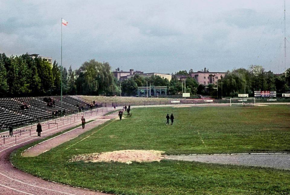 Stadion Błękitni Kielce (1970-1975).