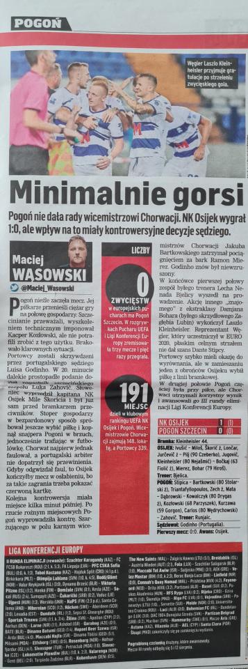 NK Osijek - Pogoń Szczecin 1:0 (29.07.2021)
