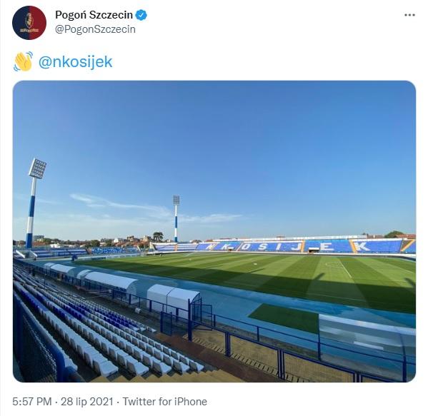 NK Osijek - Pogoń Szczecin 1:0 (29.07.2021)