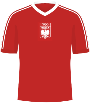 Koszulka Polska IO 1972