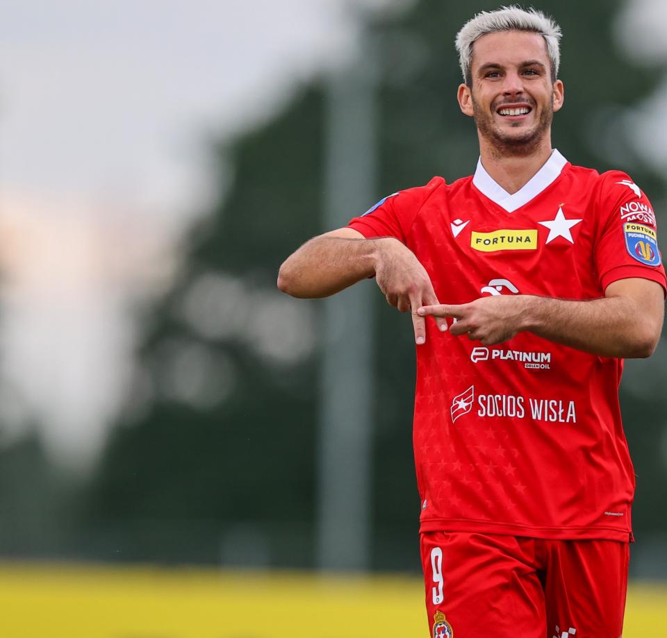 Legia II Warszawa - Wisła Kraków 0:5 (30.08.2022) Angel Rodado