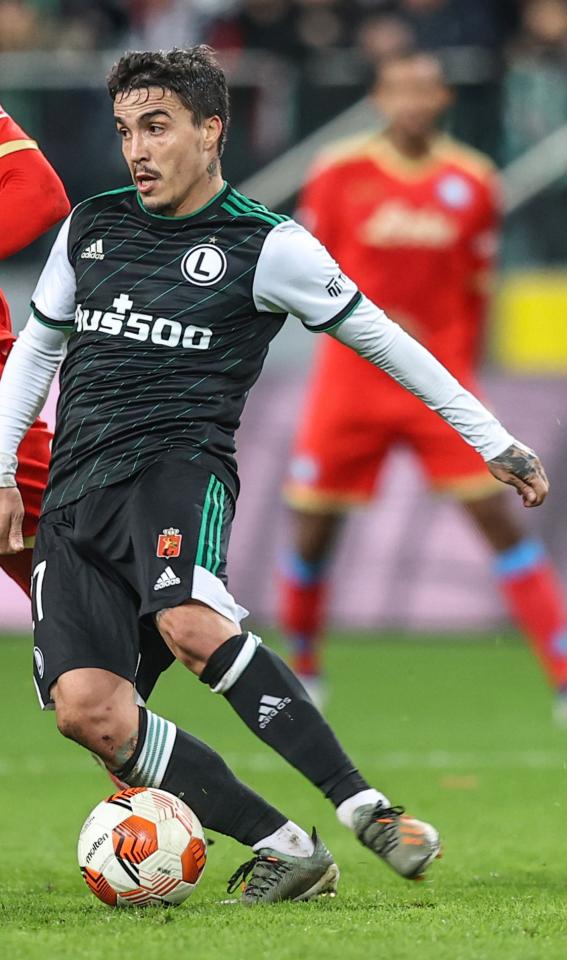 Josué (Legia Warszawa - SSC Napoli 1:4, 04.11.2021)