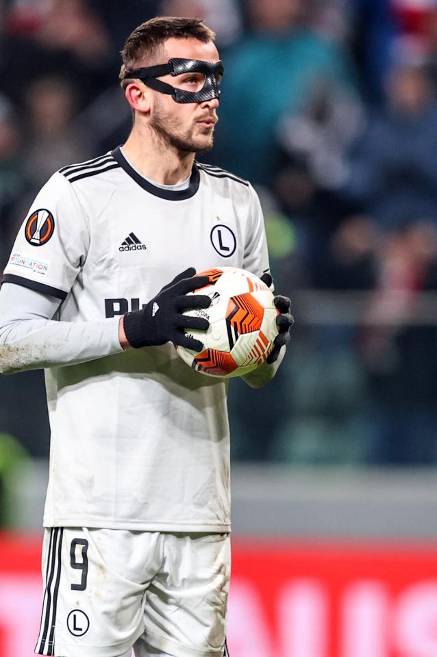 Tomáš Pekhart (Legia Warszawa - Spartak Moskwa 0:1, 09.12.2021).