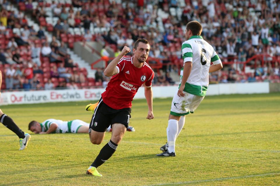 The New Saints FC - Legia Warszawa 1:3 (17.07.2013).